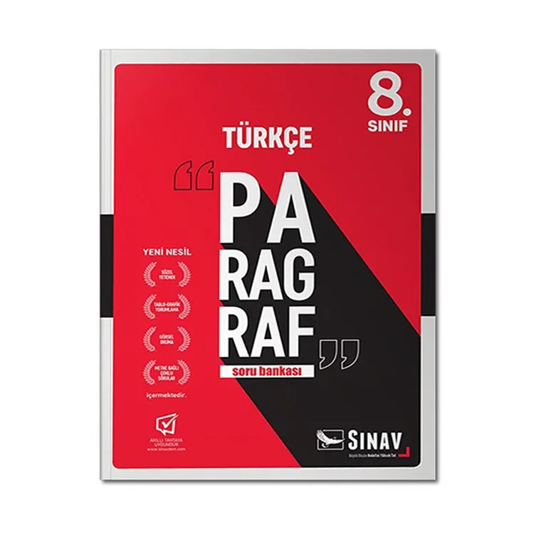 SINAV 8. SINIF TÜRKÇE PARAGRAF SORU BANKASI