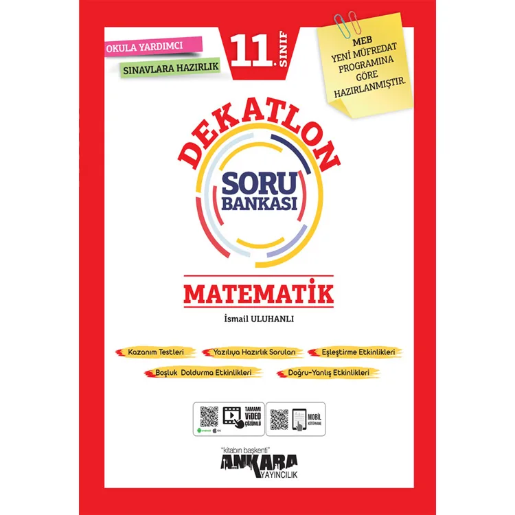 ANKARA 11.SINIF DEKATLON MATEMATİK SORU BANKASI