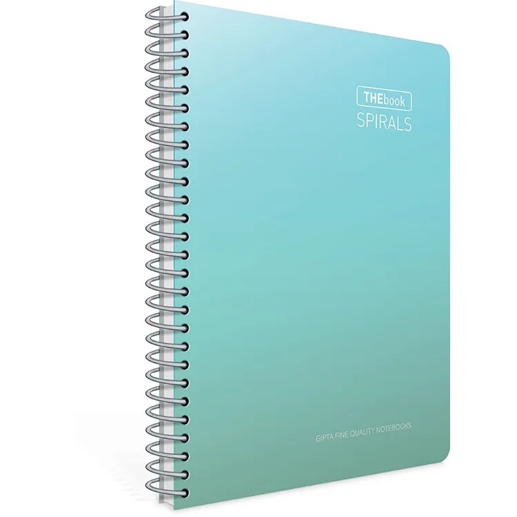 GIPTA THEBOOK SPIRALS SPİRALLİ SERT KAPAK DEFTER A4 100YP. KARELİ