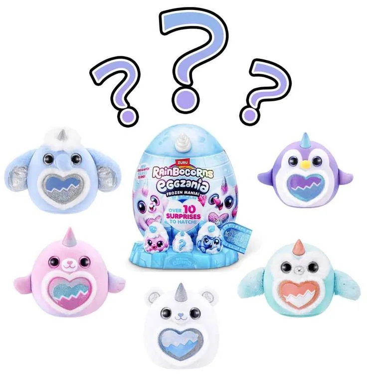 GIOCHI ZURU RAR34000 (92119) RAINBOCORNS EGGZANIA FROZEN MANIA! SÜRPRİZ PAKET 3+ - TEKLİ
