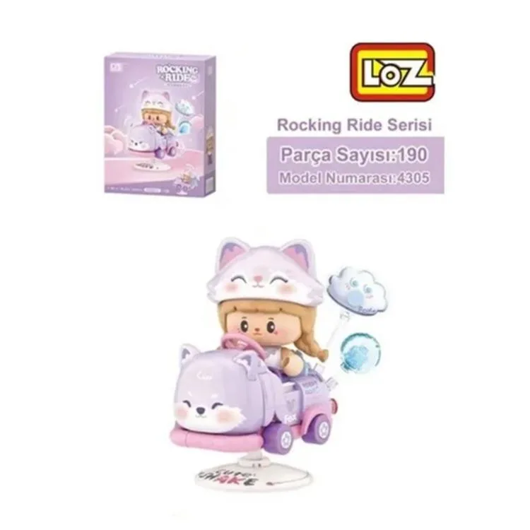 VAGONLIFE LOZ 4305 FOX SALLANMA SÜRÜŞÜ 190 PARÇA BLOCK OYUNCAK 6+