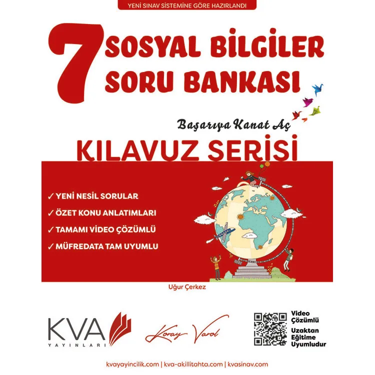 KORAY VAROL AKADEMİ KILAVUZ SERİSİ 7. SINIF SOSYAL BİLGİLER SORU BANKASI