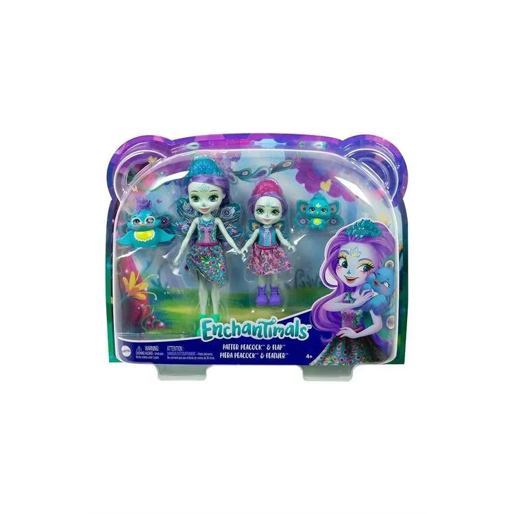 ENCHANTIMALS HCF79/HCF83 KIZ KARDEŞ BEBEKLER OYUN SETİ 4+