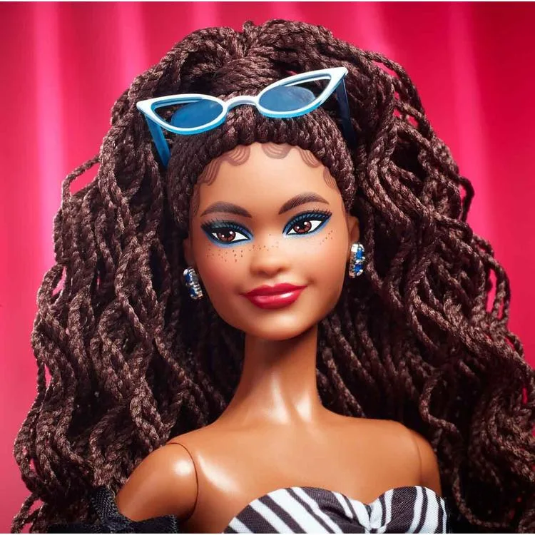 BARBIE HRM59 65. YIL ÖZEL KOLEKSİYON BEBEKLERİ BRUNETTE