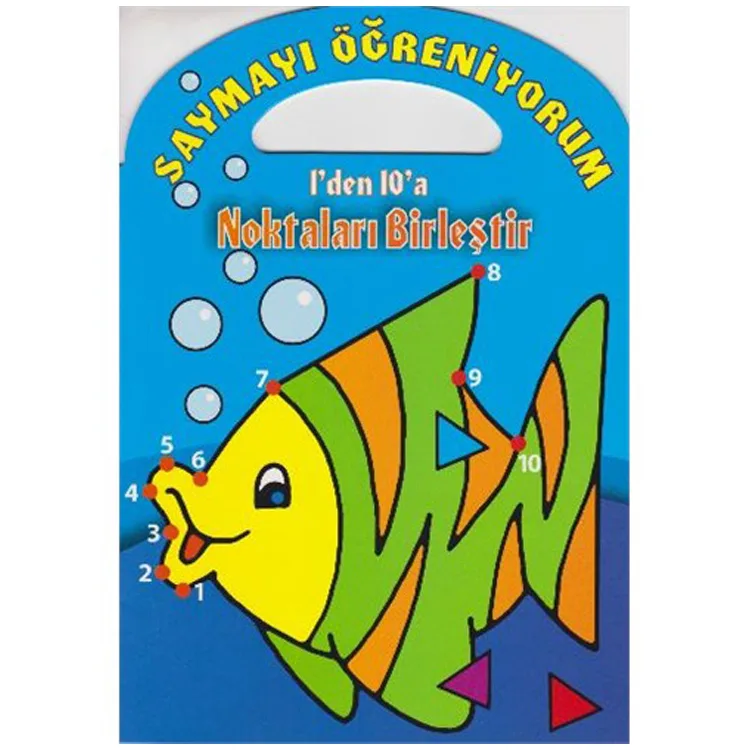 SAYMAYI ÖĞRENİYORUM 1'DEN 10'A NOKTALARI BİRLEŞTİR