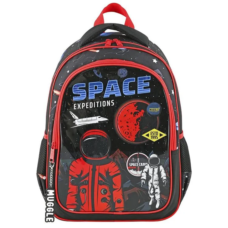 MUGGLE MU-9132 SPACE EXPEDITIONS 2 BÖLMELİ SIRT ÇANTASI