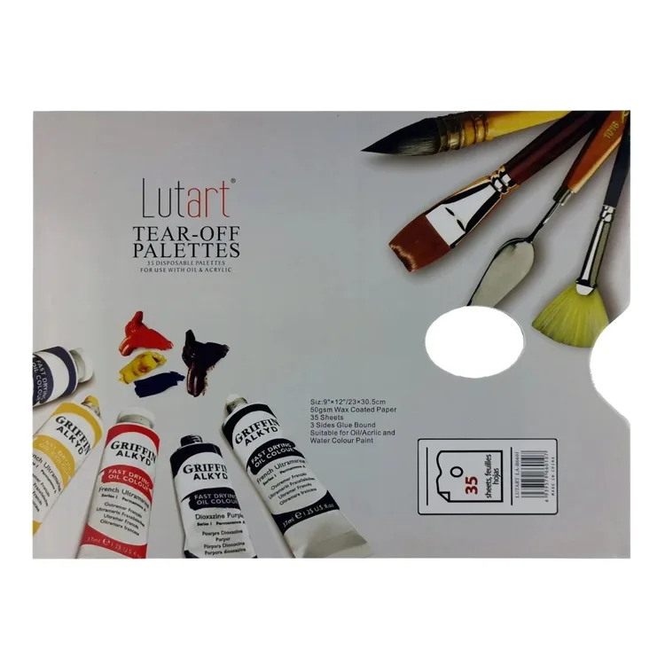 LUTART LP-B6601 KAĞIT PALET 23X30.5 cm 35 YAPRAK