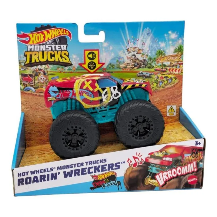 HOT WHEELS HDX60-HDX66 MONSTER TRUCKS KÜKREYEN ARABALAR 3+ (TEKLİ ARAÇ)