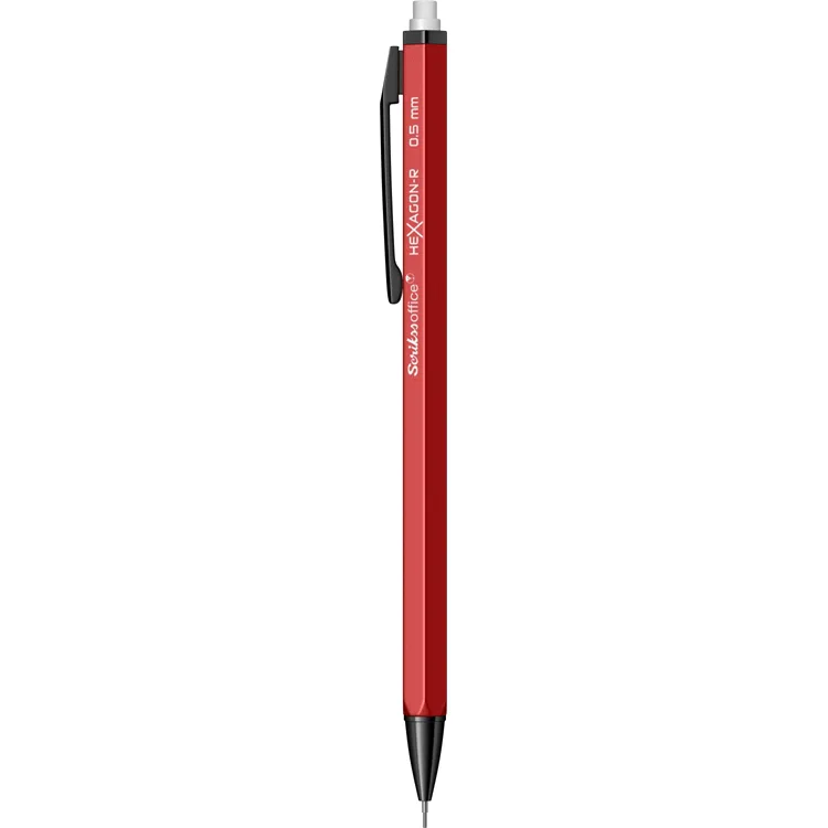 SCRIKSS HEXAGON-R 0.5mm VERSATİL KALEM KIRMIZI