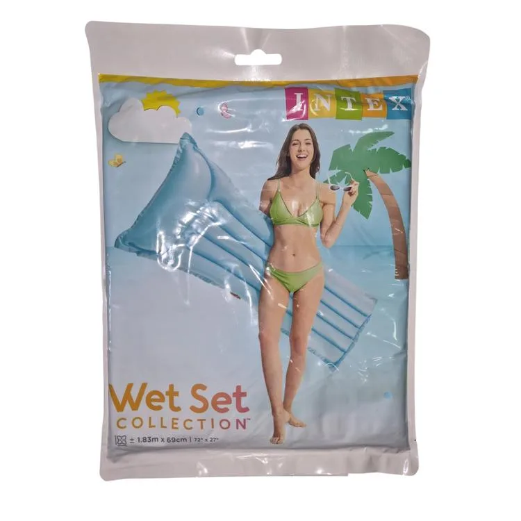 İNTEX WET SET 59703NP RENKLİ183x69 cm DENİZ YATAĞI