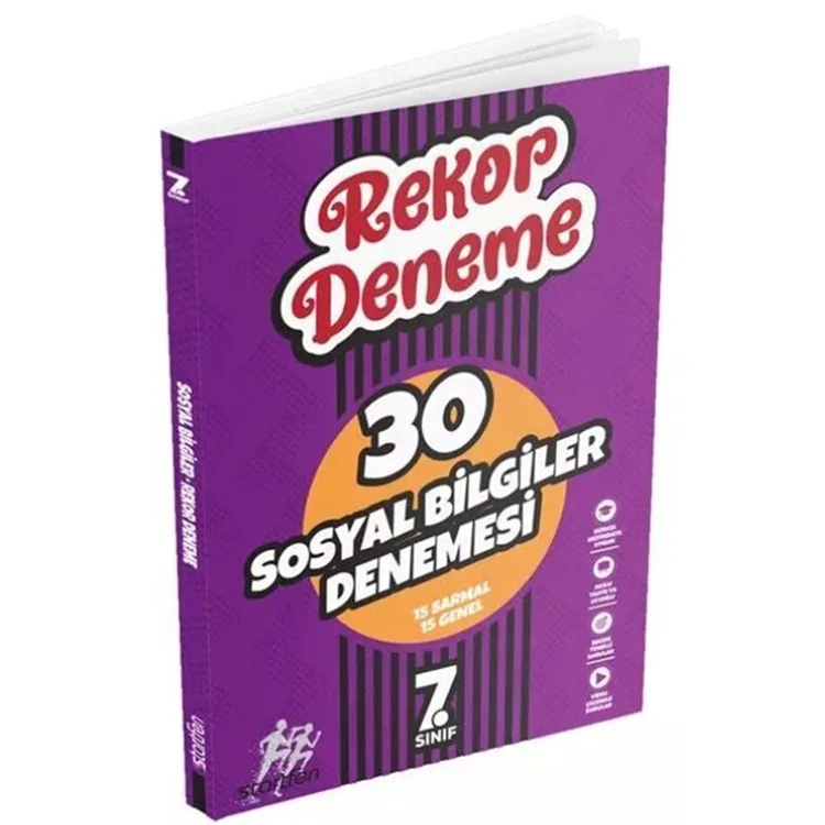 STARTFEN 7. SINIF SOSYAL BİLGİLER REKOR 15 DENEME