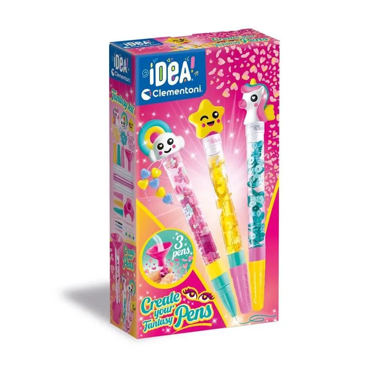 CLEMENTONI IDEA 18827 MİNİ KALEM LABORATUVARI FANTASTİK