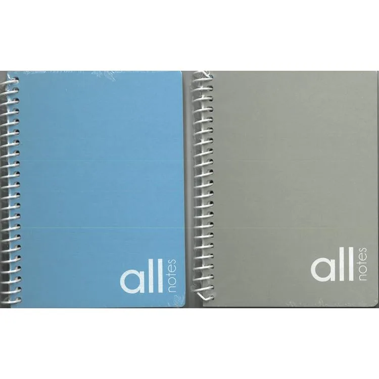 PAPİRÜS ALL NOTES SERT KAPAK SPİRALLİ 14X19 100YP. ÇİZGİLİ DEFTER - TEKLİ