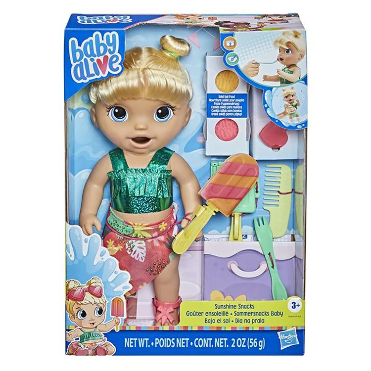 HASBRO BABY ALİVE F1680 BEBEĞİMLE YAZ EĞLENCESİ SARIŞIN