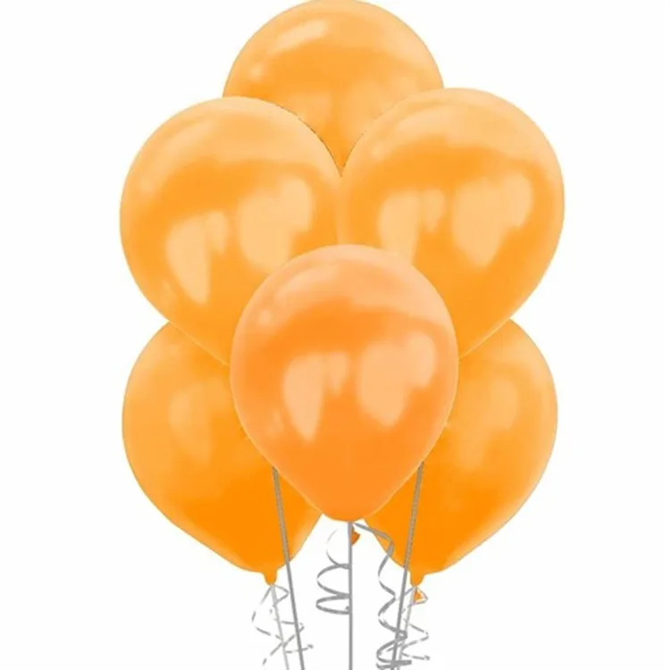 KİKA JOY BASKISIZ TURUNCU BALON 100'LÜ 12" İNCH