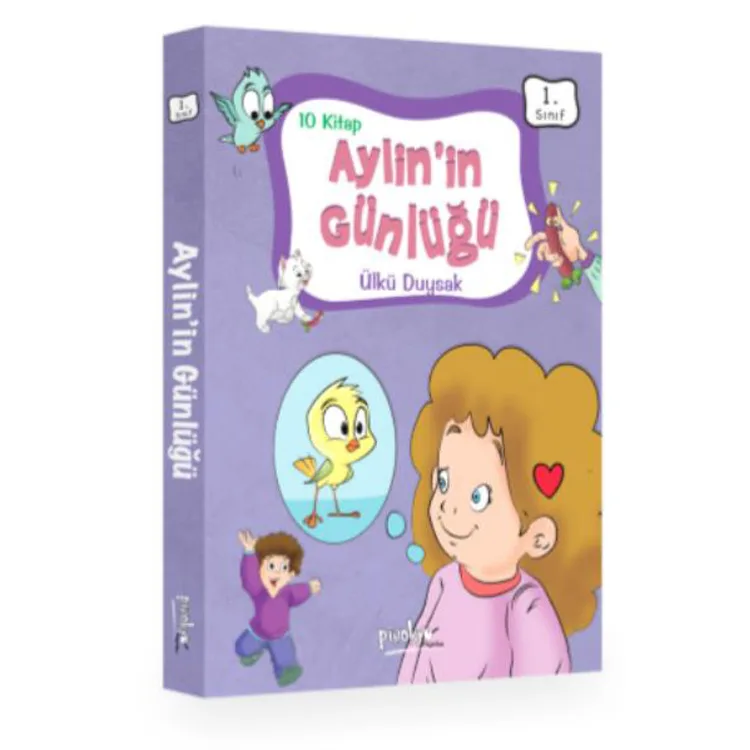 PİNOKYO 1. SINIF AYLİNİN GÜNLÜĞÜ - 10 KİTAPLIK SET