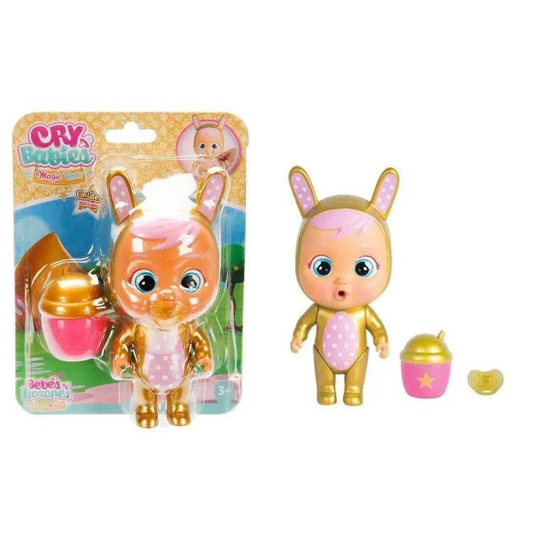 CRY BABIES CYM18000 MAGIC TEARS GOLD SERİSİ BEBEK TEKLİ PAKET 3+