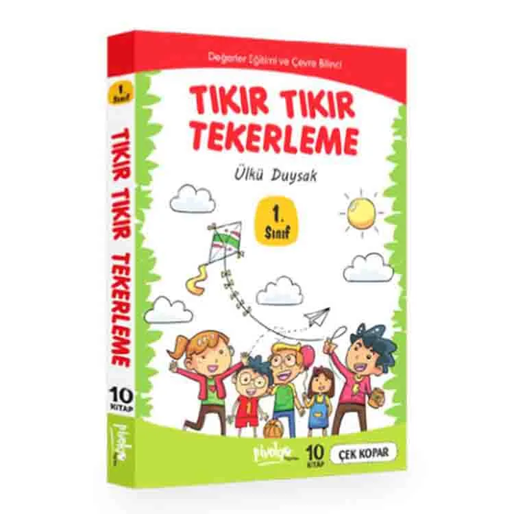 PİNOKYO 1. SINIF TIKIR TIKIR TEKERLEME - 10 KİTAP TAKIM