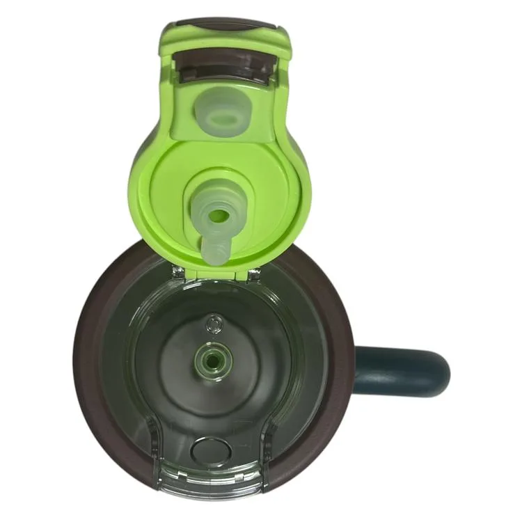VAGONLİFE ÇELİK PİPETLİ/ PİPETSİZ ÇİFT KULLANIM KULPLU CUP/TERMOS VGN1114 1200ML - PEMBE