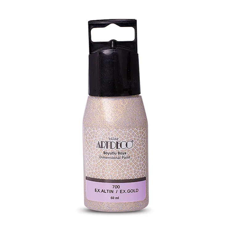 ARTDECO SİMLİ BOYUTLU BOYA 60 ml EX ALTIN 700