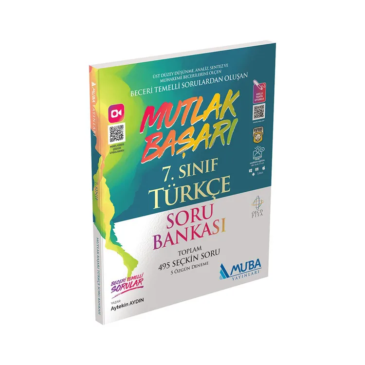 MUBA 7. SINIF MUTLAK BAŞARI TÜRKÇE SORU BANKASI - 2025 MÜFREDAT