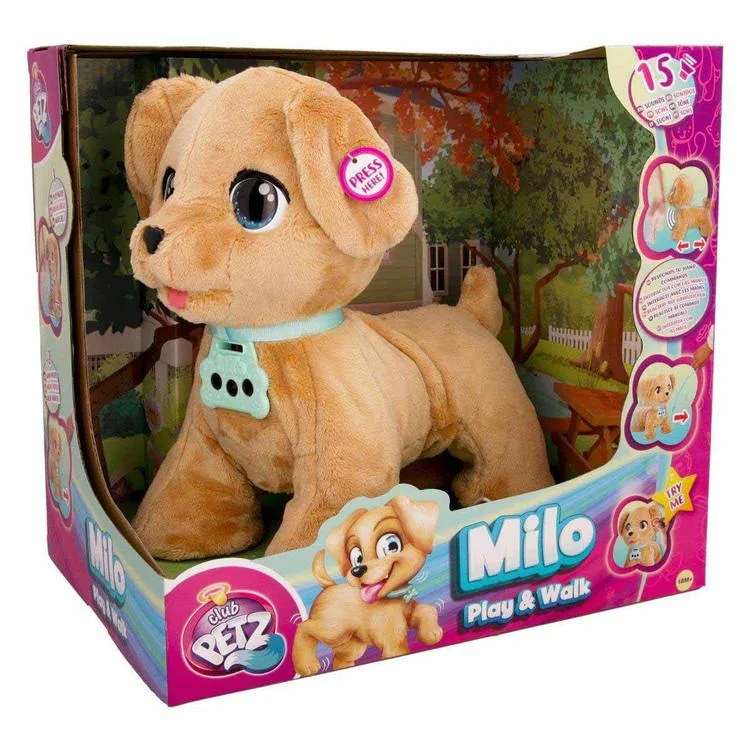 SUNMAN 81314 HAREKETLİ SESLİ PELUŞ KÖPEK MİLO 18AY+