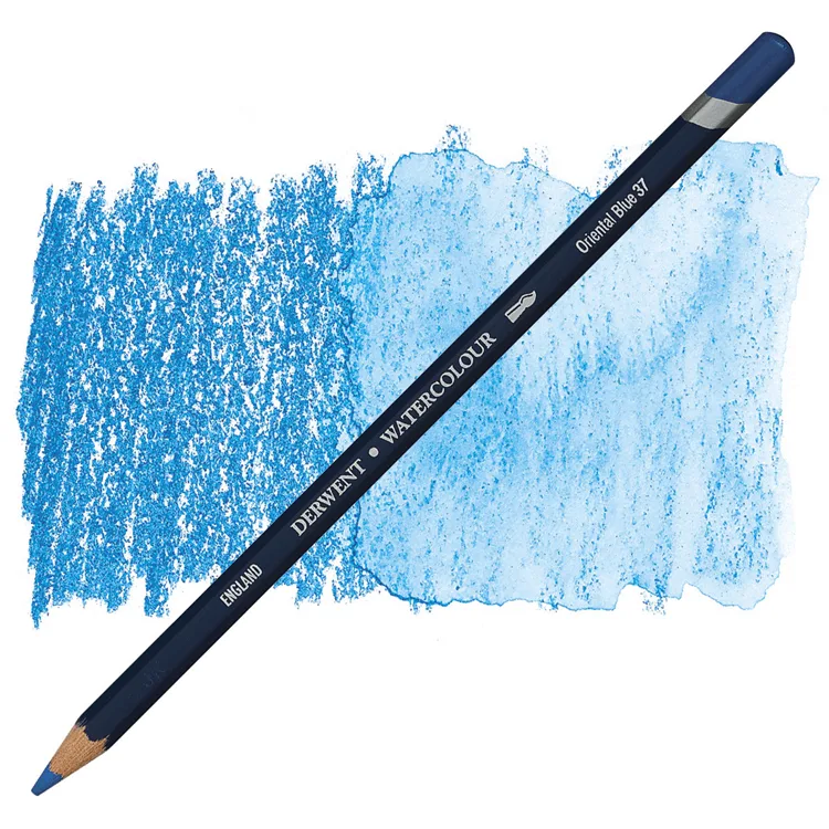 DERWENT NEW WATERCOLOUR PENCIL- SULUBOYA KALEMİ- ORIENTAL BLUE 37