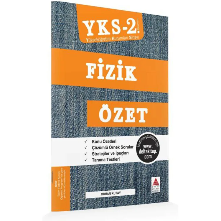 DELTA KÜLTÜR AYT FİZİK ÖZET