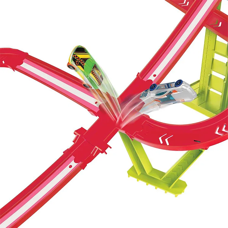 MATTEL HPC07 HOT WHEELS NEON YARIŞLAR ÇOKLU YARIŞ HEYACANI PİST OYUN SETİ