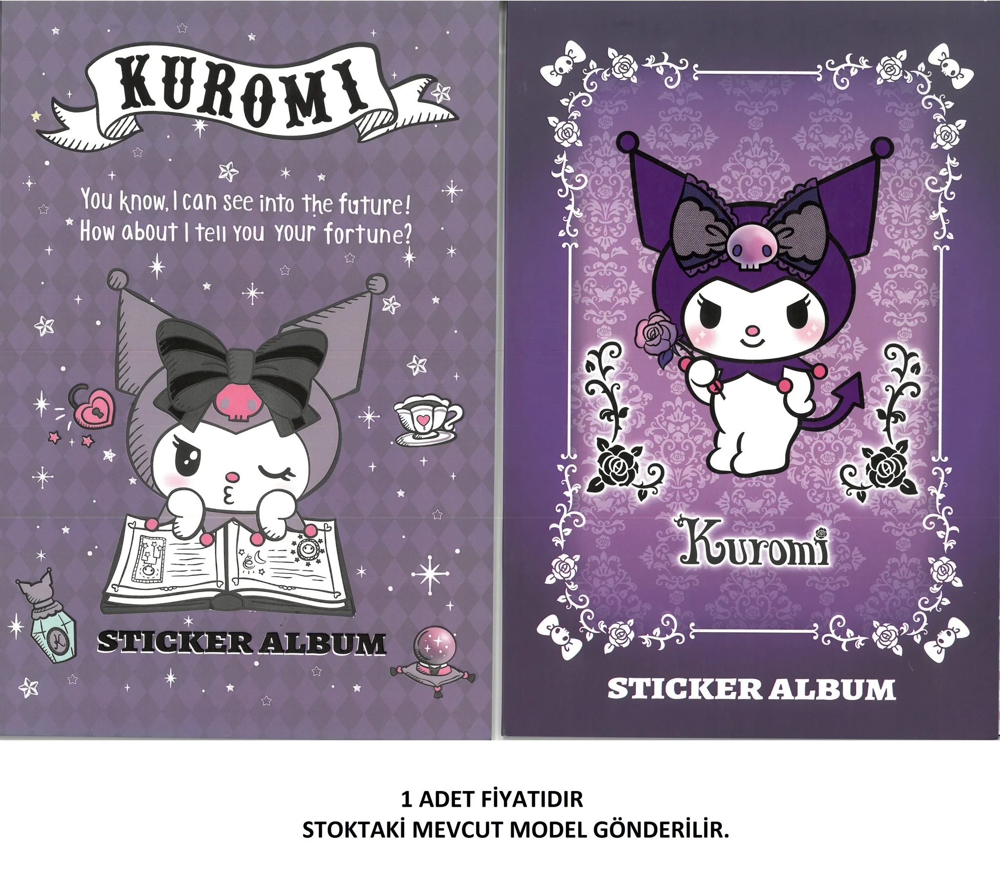 HELLO KITTY & KUROMI FRIENDS STICKER ALBÜMÜ - 15631