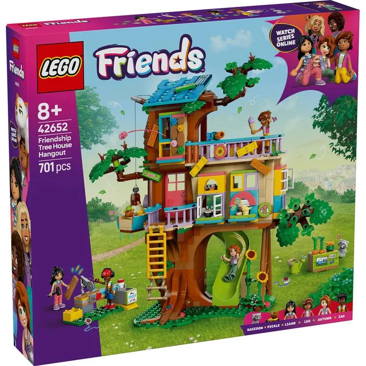 LEGO FRIENDS 42652 FRIENDSHIP TREE HOUSE HANGOUT 701 PARÇA 8+