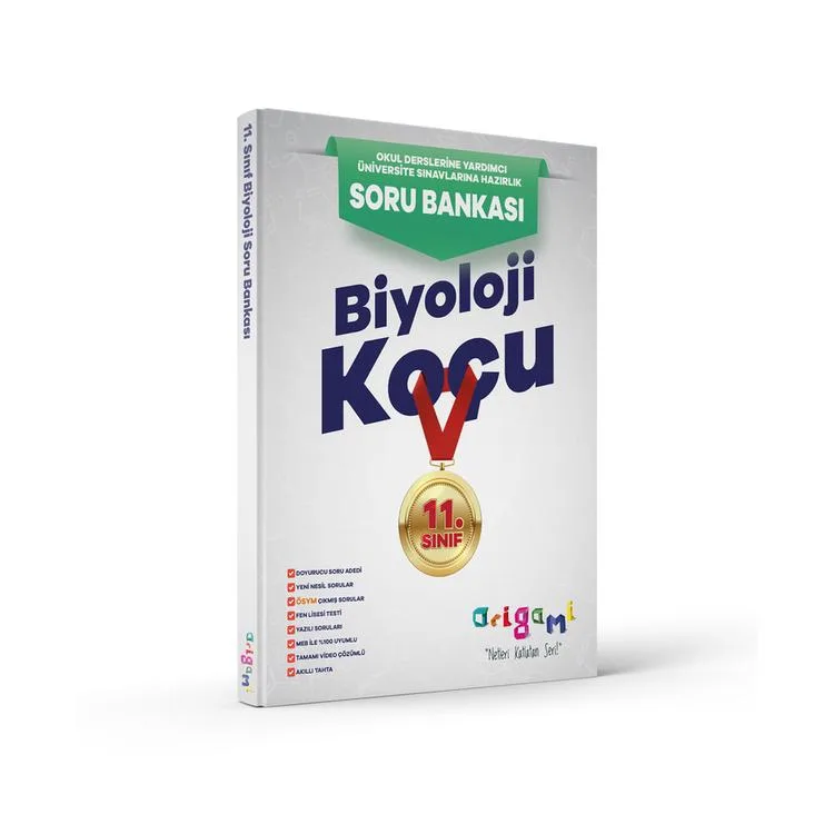 TAMMAT YAYINCILIK 11. SINIF BİYOLOJİ ORİGAMİ SORU BANKASI