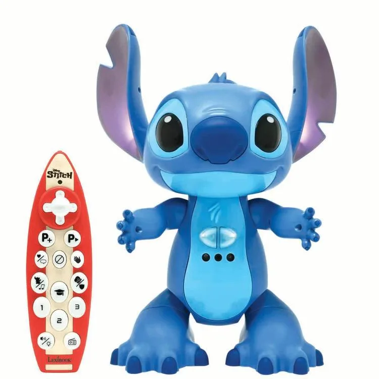 SUNMAN STITCHİ19 DİSNEY STITCH SESLİ IŞIKLI UZAKTAN KUMANDALI 27 CM İNTERAKTİF ROBOT 5+