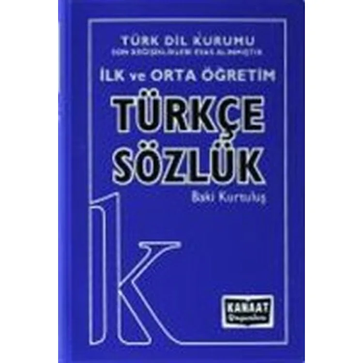 KANAAT İLK VE ORTA ÖĞRETİM TÜRKÇE SÖZLÜK