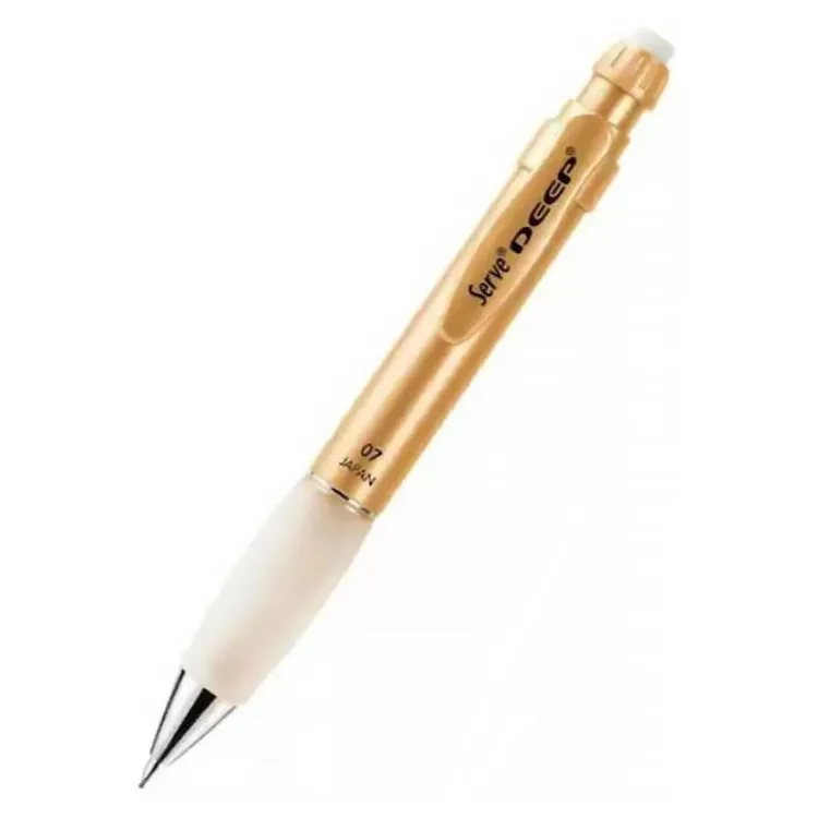 SERVE DEEP MEKANİK VERSATİL KALEM 0.7mm METALİK ALTIN