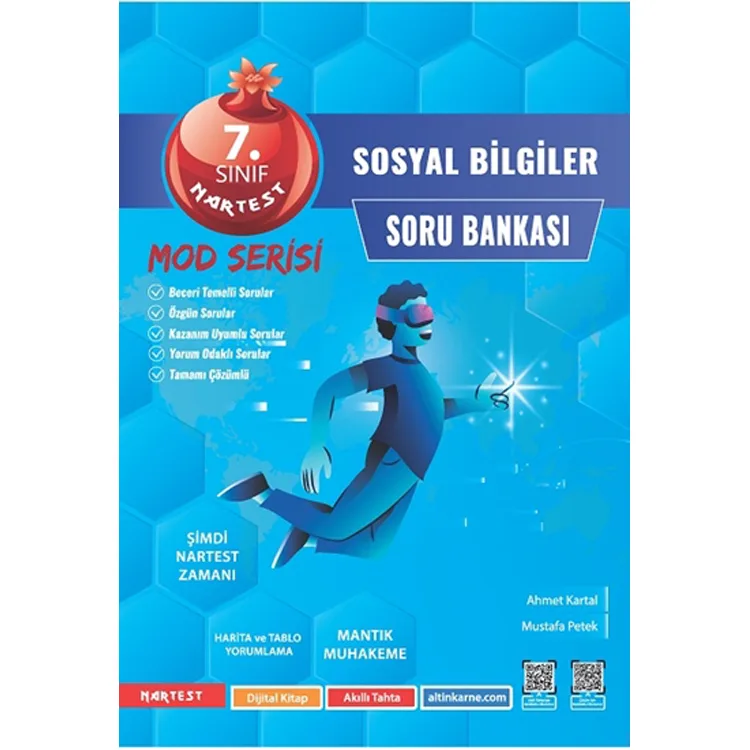 NARTEST 7. SINIF MOD SOSYAL BİLGİLER SORU BANKASI - 2025 MÜFREDAT