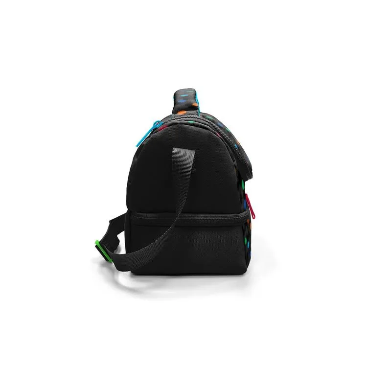 CORAL HIGH 37204 KIDS SİYAH RENKLİ PETEK DESENLİ THERMO İKİ KATLI BESLENME ÇANTASI