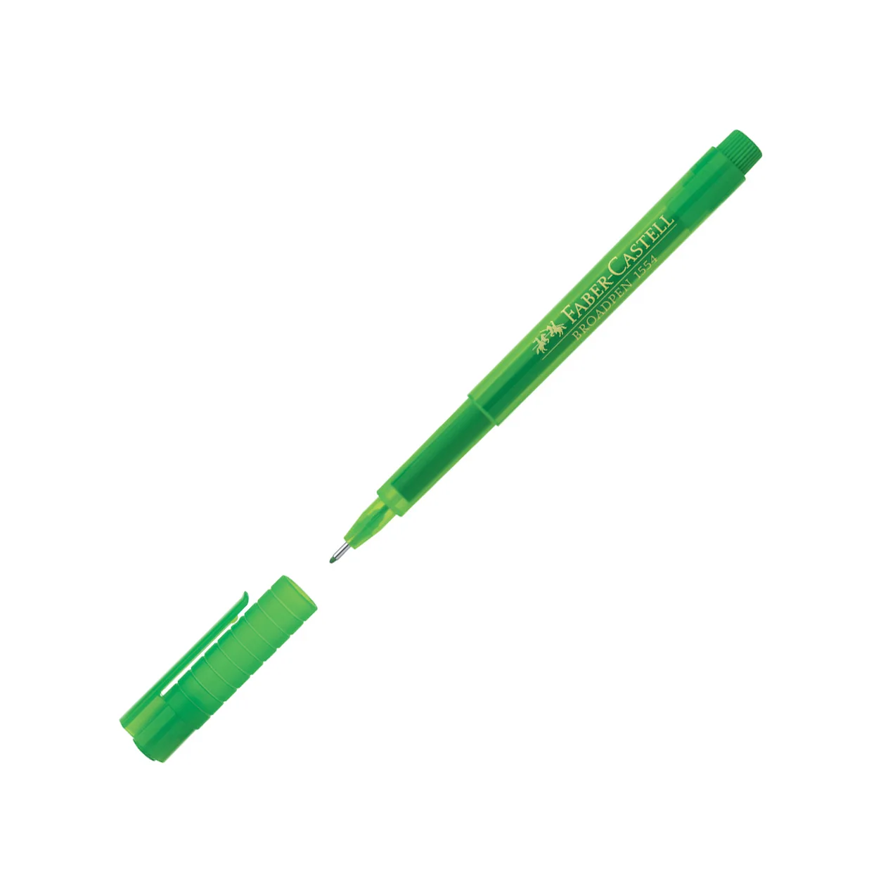 FABER CASTELL 1554 BROADPEN 0.8mm. AÇIK YEŞİL