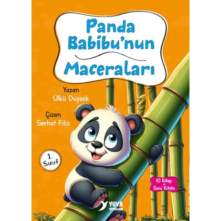PANDA BABIBU'NUN MACERALARI 10 KİTAP SET ( 1. SINIFLAR İÇİN)