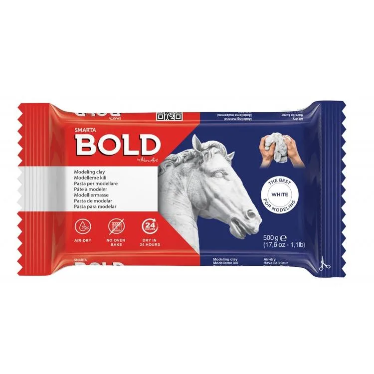 SMARTA BOLD SERAMİK HAMURU 500 GR. BEYAZ