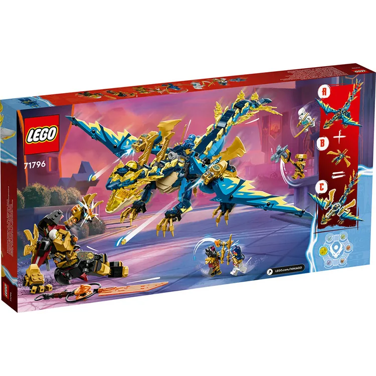 LEGO 71796 NINJAGO ELEMENT EJDERHASI İMPARATORİÇE ROBOTUNA KARŞI 1038 PARÇA 9+