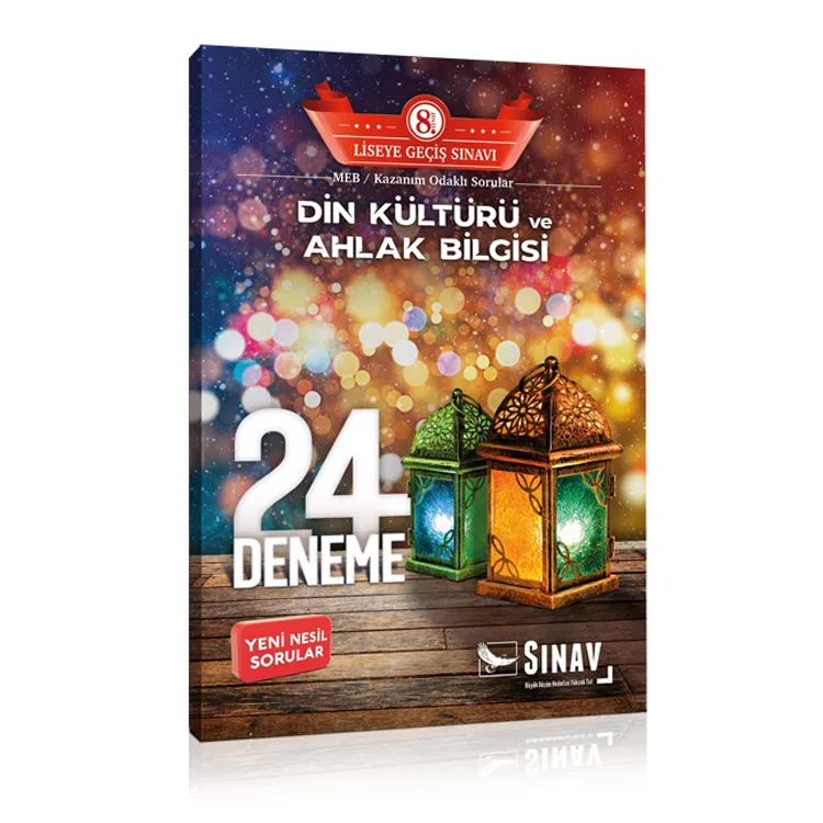 SINAV 8.SINIF LGS DİN KÜLTÜRÜ VE AHLAK BİLGİSİ 24 DENEME